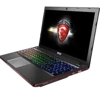 MSI GE70 Series Intel i5 laptop