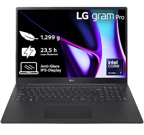 LG Gram Pro 17 Intel Core Ultra 7 laptop