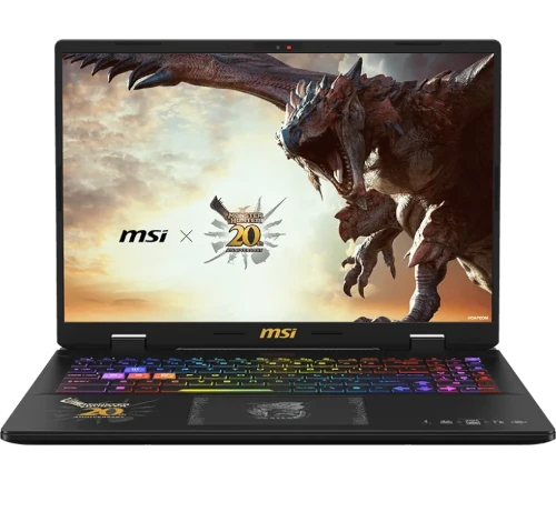 MSI Crosshair 16 HX MONSTER HUNTER Intel i7 14th Gen laptop