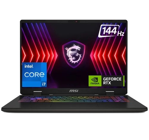 MSI Sword 16 HX RTX Intel i7 14th Gen laptop