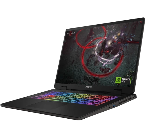 MSI Sword 17 HX RTX Intel i7 14th Gen laptop