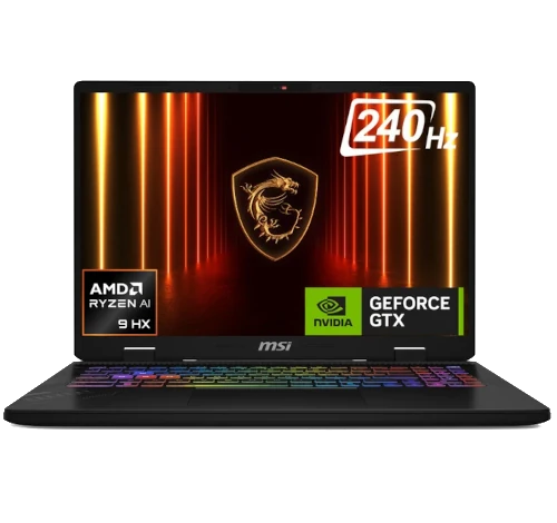MSI Vector A16 HX AMD Ryzen 9 laptop