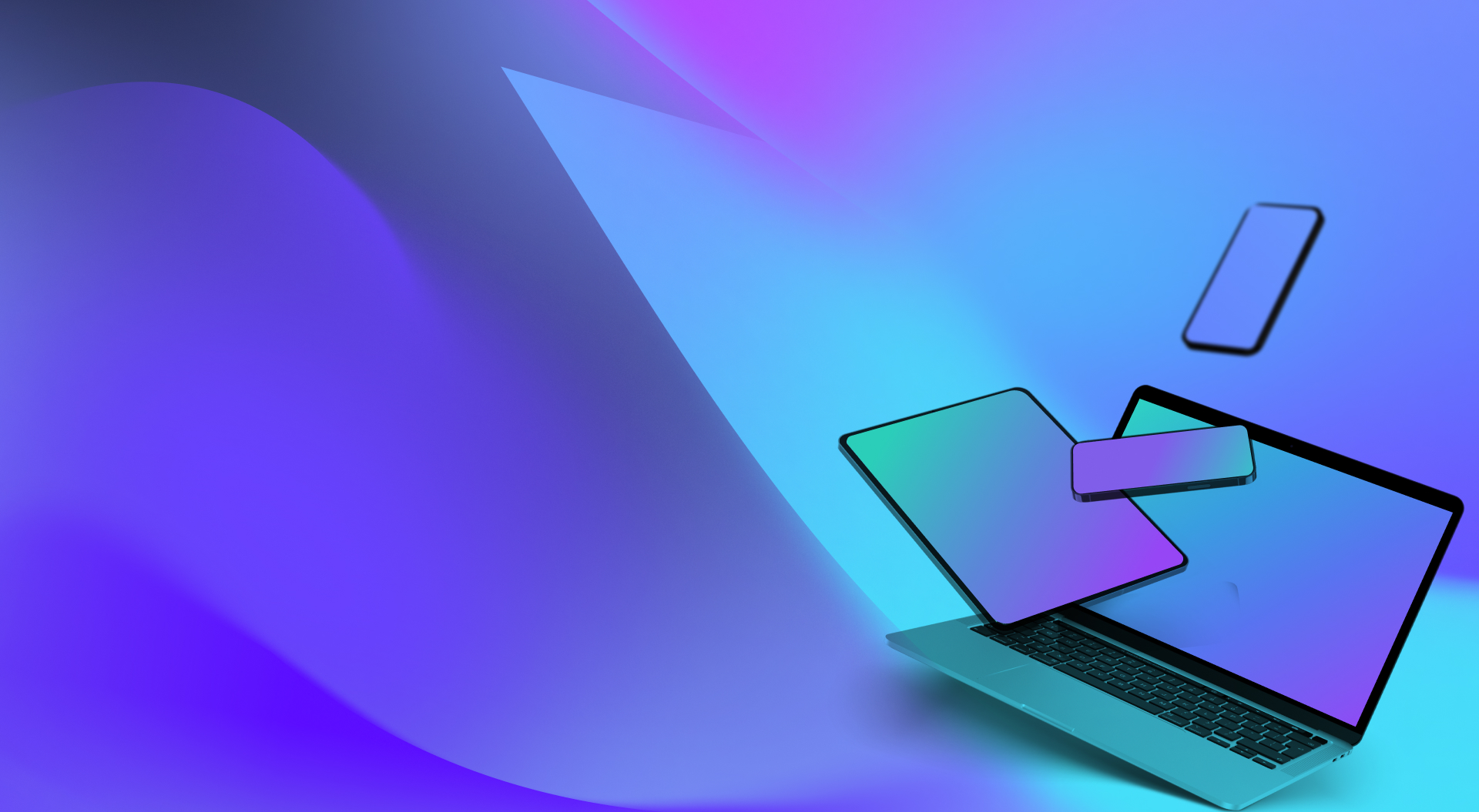 Laptop, Dekstop, Tablet and Phone